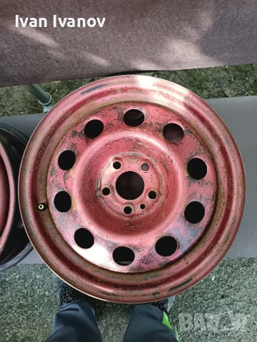 Стоманени джанти 15 цола 5х98 заАлфа 156, 147 и ГТ, снимка 10 - Гуми и джанти - 50496610