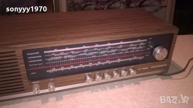 TELEFUNKEN JUBILATE 401 RECEIVER-ВНОС ШВЕИЦАРИЯ, снимка 2 - Ресийвъри, усилватели, смесителни пултове - 27170351