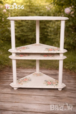 Две ъглови поставки с няколко приложения , снимка 4 - Декорация за дома - 53406778