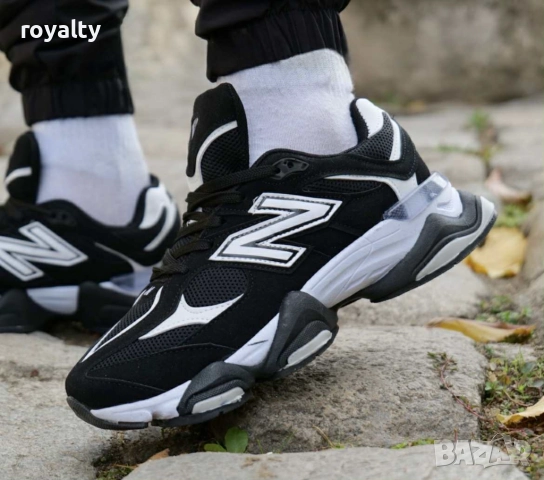 Дамски Маратонки NewBalance 9060 Цвят-Черно и Бяло, снимка 3 - Маратонки - 51635709