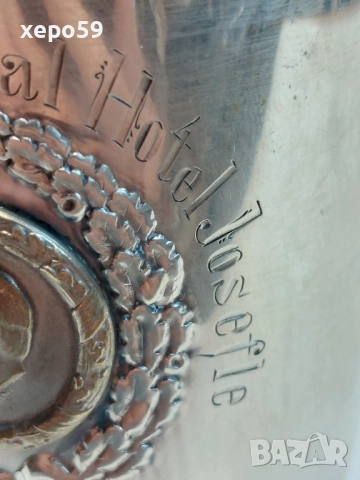 Сребърна немска чаша(предизборна кампания на фюрера), снимка 9 - Антикварни и старинни предмети - 52524475