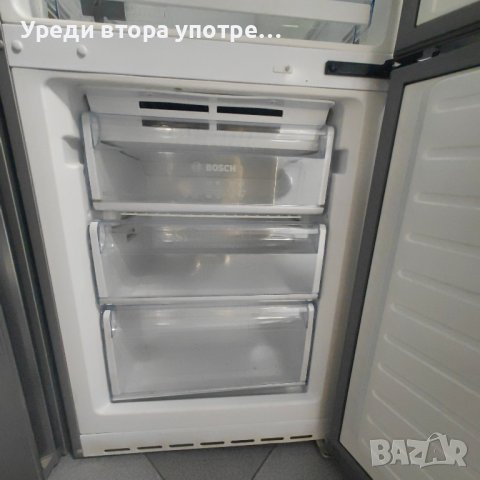 Иноксов хладилник Bosch, снимка 3 - Хладилници - 43988645
