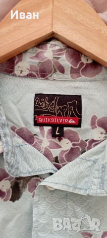 Мъжка риза Quicksilver , снимка 3 - Ризи - 38329969
