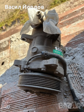 Компресор климатик за Пежо 206 / 4503107062 / 1412F / SD6V12, снимка 2 - Части - 52814053