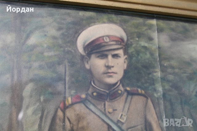 Стара картина ''български войник'' 1880 година, снимка 9 - Колекции - 38709589