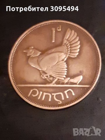 1 ПЕНИ 1937г. РЕПУБЛИКА ИРЛАНДИЯ.