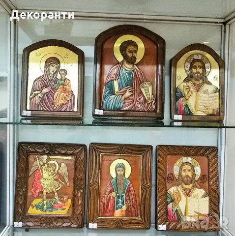  Икони от Български иконописци, снимка 4 - Картини - 28677059