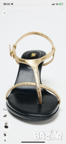 Сандали Zara,36 размер,нови, снимка 3 - Сандали - 51471861