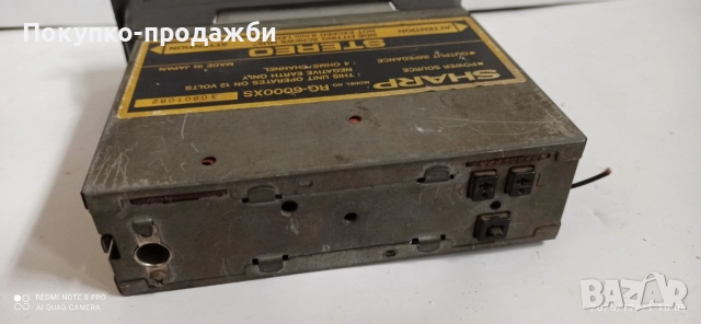 радио касетофон за ретро кола sharp Rg-6000XS, снимка 4 - Аксесоари и консумативи - 52974291