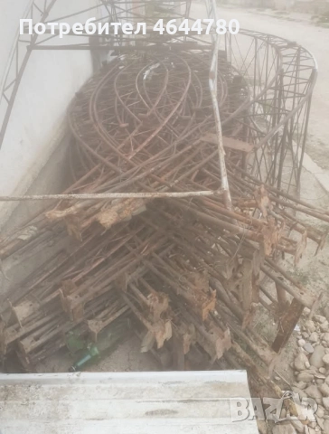 Ферми (дъги) за асеновградски оранжерии, от старите, ф18 плътно желязо, 7м ширина. , снимка 4 - Оранжерии - 52341577