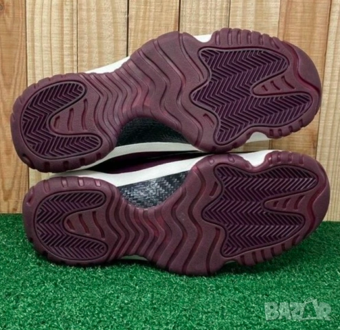 Кожени маратонки / кецове Nike  Jordan Future, бордо/вино Phantom  номер 42 ,5, снимка 5 - Маратонки - 52723311