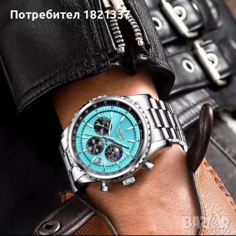 Луксозен мъжки часовник , снимка 2 - Луксозни - 39954173