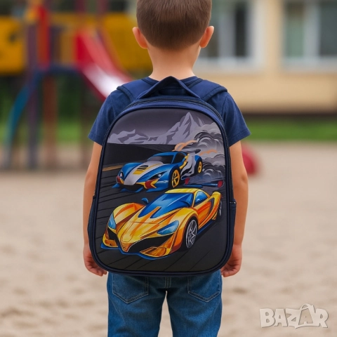 Детски ранички с цветни герои – стил и удобство за училище и игри, снимка 6 - Раници - 51970779