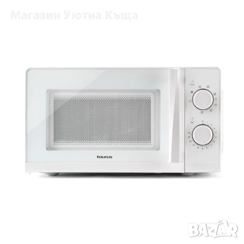 НОВА Микорвълнова Фурна Taurus Ready White с Гаранция , снимка 2 - Микровълнови - 50724833