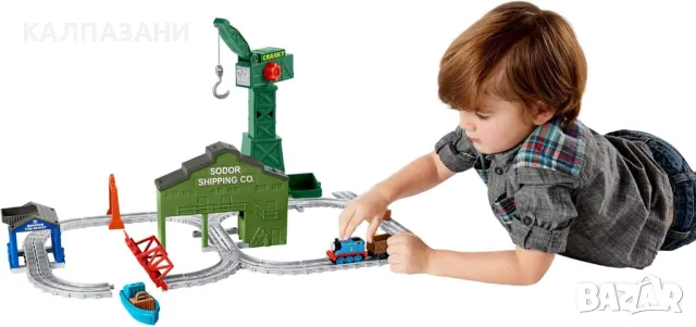 Thomas & Friends™ Adventures Cranky at the Docks DVT13, снимка 6 - Коли, камиони, мотори, писти - 49991959