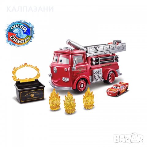 CARS Color Changers Камион с количка MCQUEEN, променяща цвета си GPH80, снимка 2 - Коли, камиони, мотори, писти - 32343725