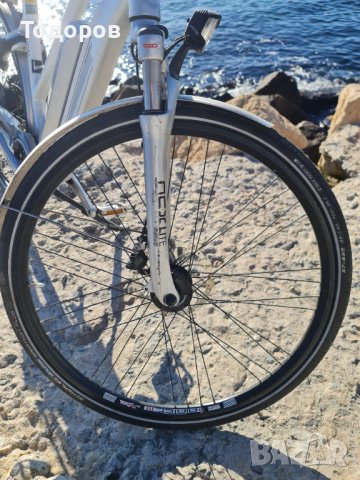 Марков немски електрически велосипед Diamant Zouma + Sport Ubari SUPERDELUXE+ с Bionx задвижване, снимка 11 - Велосипеди - 43973535