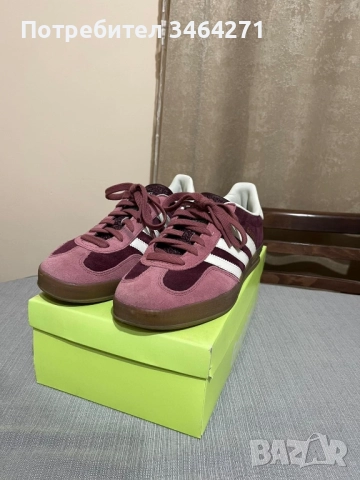 Продавам нови Спортно-елегантни обувки Adidas Gazelle, снимка 6 - Дамски ежедневни обувки - 52381890