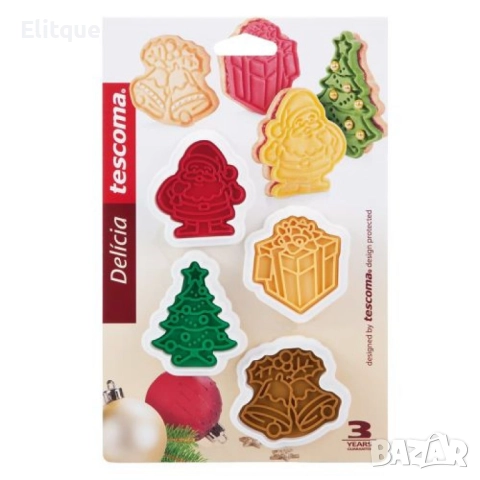 Комплект коледни форми за сладки, 4 броя, снимка 3 - Други - 52831998