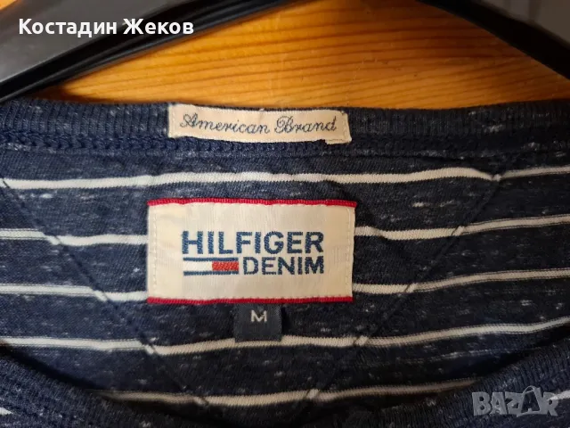 Нова. Много хубава оригинална блузка. TOMMY HILFIGER , снимка 8 - Блузи - 47855170