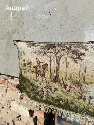 Старинен ковьор,покривка за стена #202, снимка 3 - Антикварни и старинни предмети - 39803107