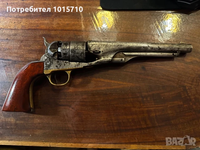 Colt Army Model 1860 44Cal револвер Колт, снимка 2 - Други ценни предмети - 50787971