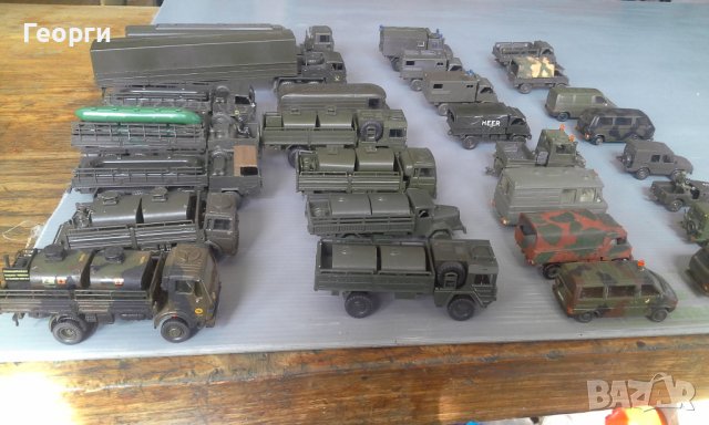 Военна техника в мащаб-танкове, самолети, оръдия, камиони..., снимка 2 - Колекции - 39955366