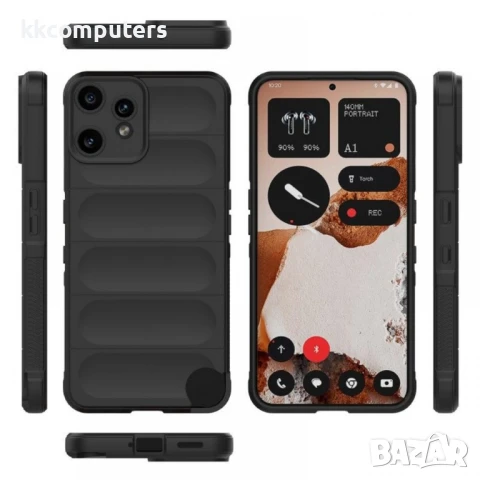 Nothing CMF Phone 2 Pro WANLONFENG HD Series/ Anti Slip /Tempered Glass Силиконов Калъф и Протектор, снимка 11 - Калъфи, кейсове - 50845278