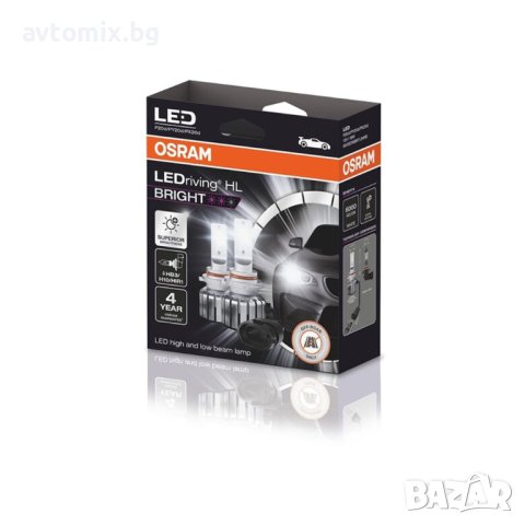 LED крушки за автомобил Osram LEDriving HL BRIGHT, HB4/HIR2,19W, 12V, P22d/PX22d, снимка 2 - Аксесоари и консумативи - 43272987