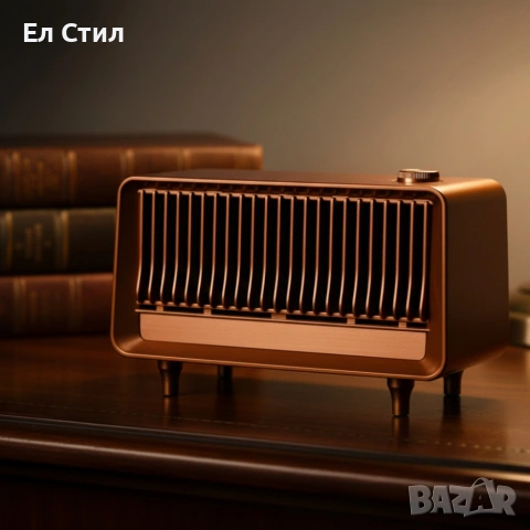 Bluetooth радио колонка AS25, 2x5W, 1800mAh – мощен звук и винтидж дизайн, снимка 2 - Bluetooth тонколони - 53565409