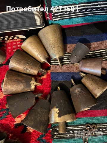 Стари чанове звънци , снимка 11 - Други ценни предмети - 53487680