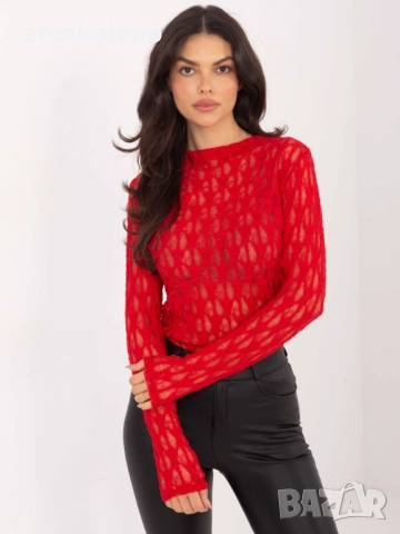 Дамска дантелена блуза с дълги ръкави, 5цвята   , снимка 13 - Блузи с дълъг ръкав и пуловери - 52856669