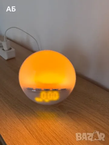 LED лампа, имитираща слънцето/часовник/будилник, снимка 12 - Лед осветление - 48210775