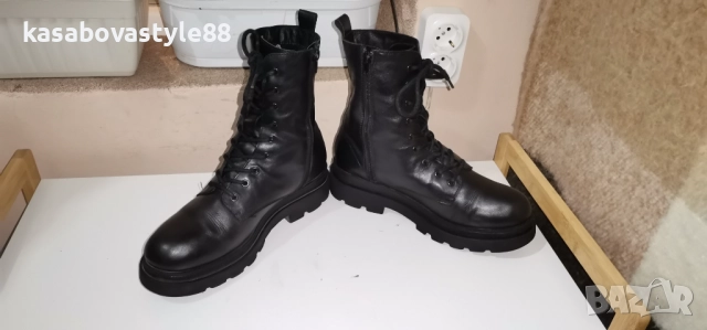 Ботуши Ahira Естествена кожа 41н., снимка 3 - Дамски ботуши - 52827982