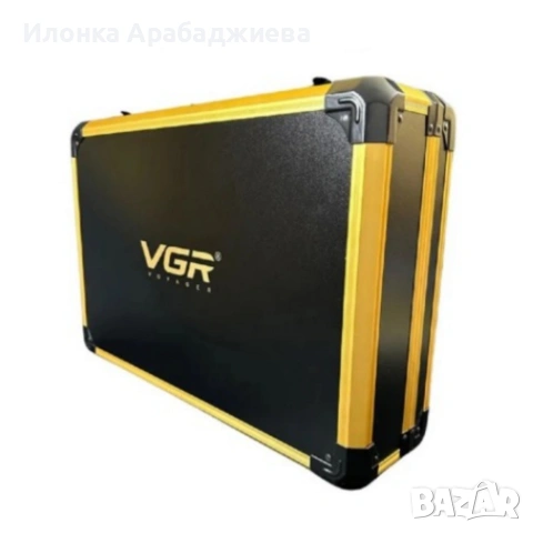 Професионален комплект машинки за подстригване VGR Stepless 4 в 1, снимка 8 - Машинки за подстригване - 53422878