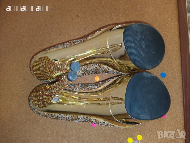 Обувки Gianmarco  Lorenzi, снимка 4 - Дамски обувки на ток - 32721543