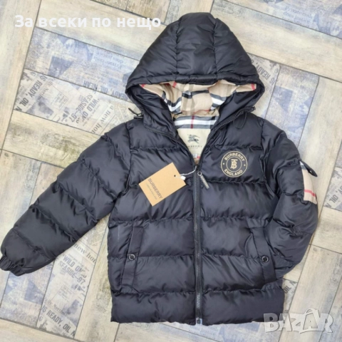 Burberry Детско Зимно Яке Бърбъри 1-2г, 3-4г Код A904