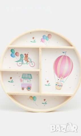 Кръгла детска етажерка 