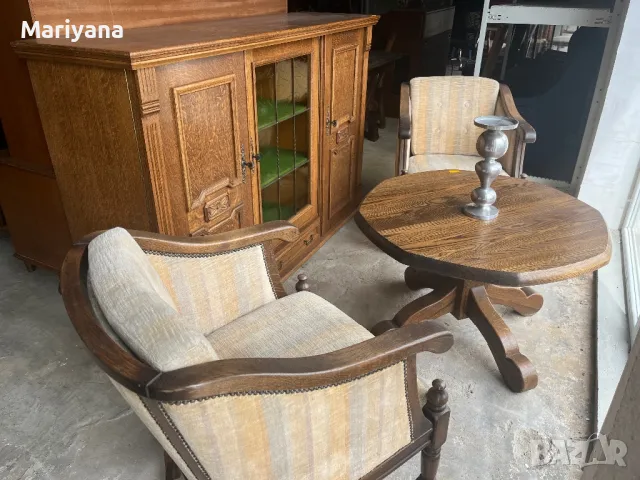 Антик Витрина / скрин / шкаф , снимка 2 - Секции и витрини - 50005300