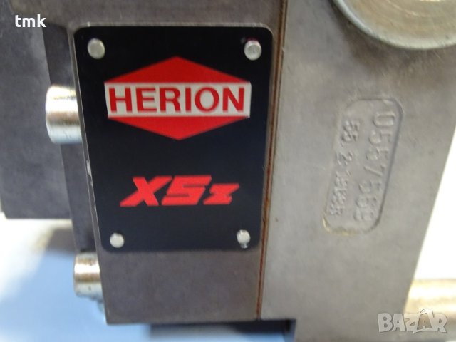Пневматичен разпределител за преси HERION XSZ 20 press safety valve 24VDC 2/8Bar, снимка 3 - Резервни части за машини - 43986472