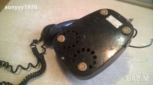 бакелитов стар телефон-антика, снимка 11 - Колекции - 28121063