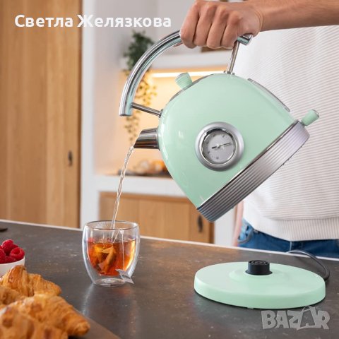 Електрическа кана CECOTEC THERMOSENSE 420, 2200 W 1,8 L, снимка 6 - Кани - 40848215