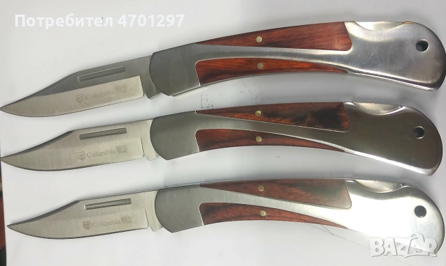 Джобна ножка Columbia , снимка 8 - Ножове - 53120519