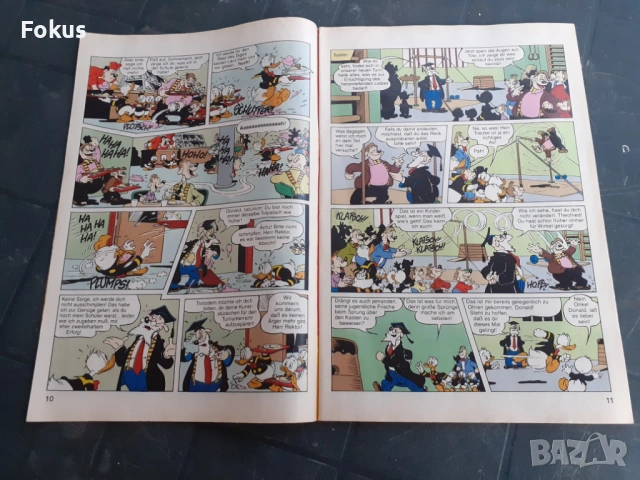 Комикс - Micky Maus Walt Disney N2 - 2.1.1997 Germany, снимка 4 - Антикварни и старинни предмети - 53280857