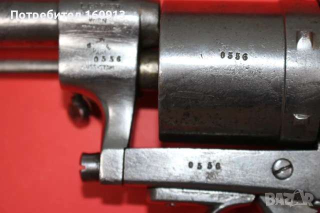 Оригинален дългоцевен револвер Гасер Gasser M1870 Виена., снимка 11 - Антикварни и старинни предмети - 51142067