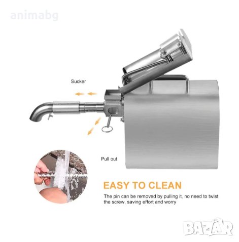 ANIMABG Автоматична маслена преса, Неръждаема стомана, Маслоизстисквачка, Студена и Топла, 800W, снимка 5 - Друга електроника - 43808128