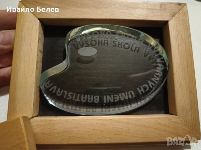 Плакет от Братислава, снимка 2 - Антикварни и старинни предмети - 52558858