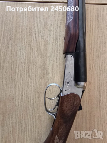 Продавам ловна пушка - успоредка, ИЖ, модел 43 Е, кал.12х70, 72 см., снимка 3 - Ловно оръжие - 52380553