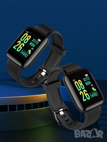 Водоустойчив смарт часовник 116 Plus