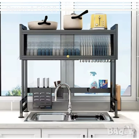 Най-практичния Сушилник Шкаф над мивка Водоустойчив, Издръжлив , снимка 6 - Етажерки - 52224056
